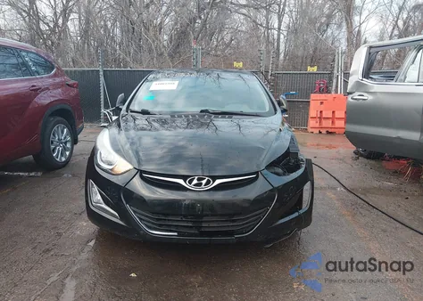 2016 Hyundai Elantra Se from USA, damaged, VIN 5NPDH4AE3GH789902